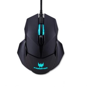 Acer Predator Cestus 500 RGB Gaming Mouse – Dual Omron switches 70M click lifetime, Customizable ambidextrous and ergonomic design, On board memory and programmable buttons