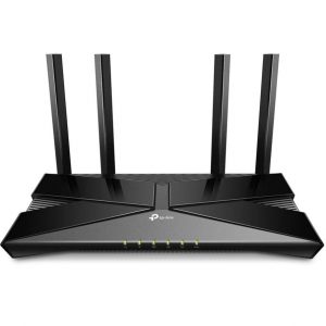 TP-Link Wifi 6 AX1500 Smart WiFi Router – 802.11ax Router, 4 Gigabit LAN Ports, Dual Band AX Router,Beamforming,OFDMA, MU-MIMO, Parental Controls, Works with Alexa(Archer AX10)